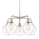 A thumbnail of the Innovations Lighting 516-5CR-17-26 Cindyrella Chandelier Polished Nickel / Clear