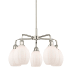 A thumbnail of the Innovations Lighting 516-5CR-16-24 Eaton Chandelier Polished Nickel / Matte White