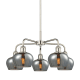 A thumbnail of the Innovations Lighting 516-5CR-14-25 Fenton Chandelier Polished Nickel / Plated Smoke