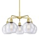 A thumbnail of the Innovations Lighting 516-5CR-16-26 Athens Chandelier Satin Gold / Seedy