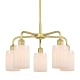 A thumbnail of the Innovations Lighting 516-5CR-15-23 Hadley Chandelier Satin Gold / Matte White