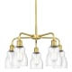 A thumbnail of the Innovations Lighting 516-5CR-15-23 Ellery Chandelier Satin Gold / Seedy