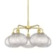 A thumbnail of the Innovations Lighting 516-5CR-15-28 Ithaca Chandelier Satin Gold / Clear Ithaca