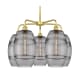 A thumbnail of the Innovations Lighting 516-5CR-15-26 Vaz Chandelier Satin Gold / Smoked