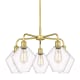 A thumbnail of the Innovations Lighting 516-5CR-17-26 Cindyrella Chandelier Satin Gold / Clear