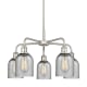 A thumbnail of the Innovations Lighting 516-5CR-15-23 Caledonia Chandelier Satin Nickel / Charcoal