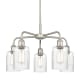 A thumbnail of the Innovations Lighting 516-5CR-15-23 Hadley Chandelier Satin Nickel / Clear