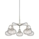 A thumbnail of the Innovations Lighting 516-5CR-13-24 Ithaca Chandelier Satin Nickel / Clear Ithaca