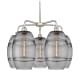 A thumbnail of the Innovations Lighting 516-5CR-15-26 Vaz Chandelier Satin Nickel / Smoked