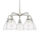 A thumbnail of the Innovations Lighting 516-5CR-16-26 Bristol Glass Chandelier Satin Nickel / Seedy