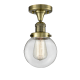 A thumbnail of the Innovations Lighting 517-1CH-6 Beacon Antique Brass / Clear