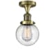 A thumbnail of the Innovations Lighting 517-1CH-6 Beacon Antique Brass / Seedy