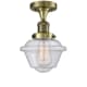 A thumbnail of the Innovations Lighting 517-1CH Small Oxford Antique Brass / Seedy