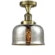 A thumbnail of the Innovations Lighting 517-1CH Large Bell Antique Brass / Silver Mercury