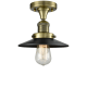 A thumbnail of the Innovations Lighting 517-1CH Railroad Antique Brass / Matte Black