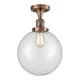A thumbnail of the Innovations Lighting 517 X-Large Beacon Antique Copper / Clear