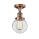 A thumbnail of the Innovations Lighting 517-1CH-6 Beacon Antique Copper / Clear