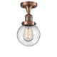 A thumbnail of the Innovations Lighting 517-1CH-6 Beacon Antique Copper / Seedy