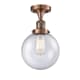 A thumbnail of the Innovations Lighting 517-1CH-8 Beacon Antique Copper / Seedy