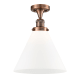 A thumbnail of the Innovations Lighting 517 X-Large Cone Antique Copper / Matte White