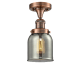 A thumbnail of the Innovations Lighting 517-1CH Small Bell Antique Copper / Smoked