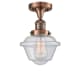 A thumbnail of the Innovations Lighting 517-1CH Small Oxford Antique Copper / Seedy