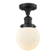 A thumbnail of the Innovations Lighting 517-1CH-6 Beacon Matte Black / Matte White Cased