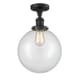 A thumbnail of the Innovations Lighting 517 X-Large Beacon Matte Black / Clear