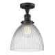 A thumbnail of the Innovations Lighting 517 Seneca Falls Matte Black / Clear Halophane