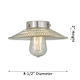 A thumbnail of the Innovations Lighting 517-1CH Halophane Alternate Image
