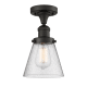 A thumbnail of the Innovations Lighting 517-1CH Small Cone Oiled Rubbed Bronze / Seedy