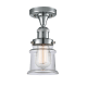 A thumbnail of the Innovations Lighting 517 Small Canton Polished Chrome / Clear