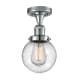 A thumbnail of the Innovations Lighting 517-1CH-6 Beacon Polished Chrome / Seedy