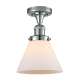 A thumbnail of the Innovations Lighting 517-1CH Large Cone Polished Chrome / Matte White Cased