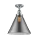 A thumbnail of the Innovations Lighting 517 X-Large Cone Polished Chrome / Plated Smoke