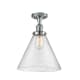 A thumbnail of the Innovations Lighting 517 X-Large Cone Polished Chrome / Seedy
