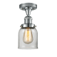 A thumbnail of the Innovations Lighting 517-1CH Small Bell Polished Chrome / Clear