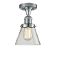 A thumbnail of the Innovations Lighting 517-1CH Small Cone Polished Chrome / Clear