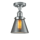 A thumbnail of the Innovations Lighting 517-1CH Small Cone Polished Chrome / Smoked