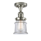 A thumbnail of the Innovations Lighting 517 Small Canton Polished Nickel / Clear