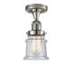 A thumbnail of the Innovations Lighting 517 Small Canton Polished Nickel / Seedy