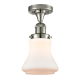 A thumbnail of the Innovations Lighting 517-1CH Bellmont Polished Nickel / Matte White