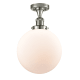 A thumbnail of the Innovations Lighting 517 X-Large Beacon Polished Nickel / Matte White