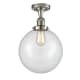 A thumbnail of the Innovations Lighting 517 X-Large Beacon Polished Nickel / Clear