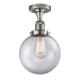 A thumbnail of the Innovations Lighting 517-1CH-8 Beacon Polished Nickel / Clear
