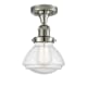 A thumbnail of the Innovations Lighting 517-1CH Olean Polished Nickel / Seedy