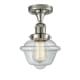 A thumbnail of the Innovations Lighting 517-1CH Small Oxford Polished Nickel / Clear