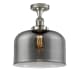 A thumbnail of the Innovations Lighting 517 X-Large Bell Polished Nickel / Plated Smoke