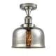 A thumbnail of the Innovations Lighting 517-1CH Large Bell Polished Nickel / Silver Mercury