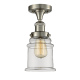 A thumbnail of the Innovations Lighting 517-1CH Canton Brushed Satin Nickel / Clear